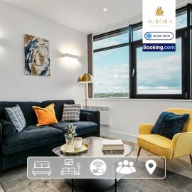 Modern 2BDR Apartment With Private Parking and Game Room Near to Heathrow By Aurora WorkNest Short Lets & Serviced Accommodation London