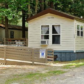 Moody Beach Camping Resort Wheelchair Accessible Cottage