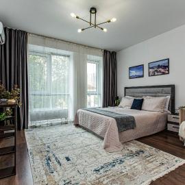 1-ком квартира Bayhouse в ЖК Абай 130 для 5-х гостей