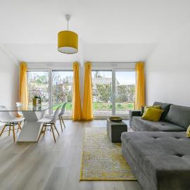 L Apparté Beau 2 chb moderne avec jardin privé parking proche centre Évreux