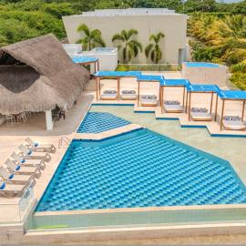 Exclusiva casa en Baru con piscina y playa privada, hotel a Playa Blanca