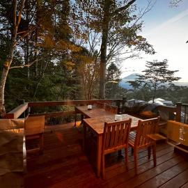 富士山を見ながらサウナBBQ The No10 MtFuji Forest House