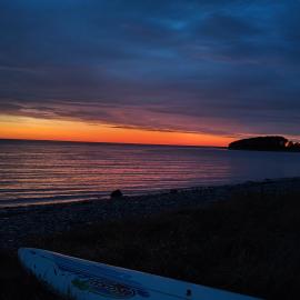 Cottage in scenic Langø، فندق في Martofte