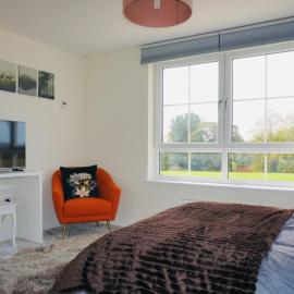 En-suite Double Bedroom with Pentland Hill View