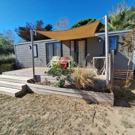 Mobil home Premium Camping Domaine de la Yole, Valras plage, piscine et plage proche