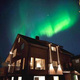 Aurora Polaris Villa - With outdoor Sauna - 750m from City Center - FREE PARKING