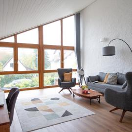 Traumhafte Architekten-Doppelhaushälfte