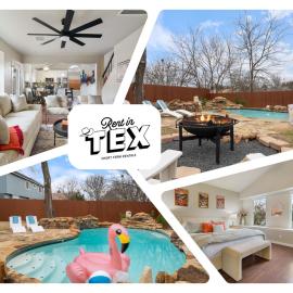 Pool, Games, King Suite 3BR Sleeps 9