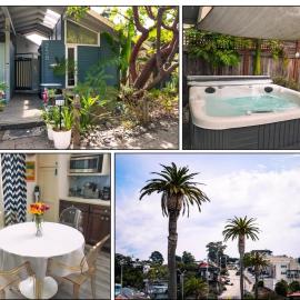Aptos Beach Retreat Hot Tub & 5 Min Walk to Sand, hotel a Aptos