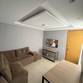 Apartamento completo com wifi e cozinha equipada
