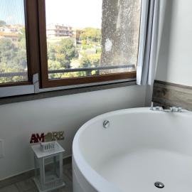 La casa nel Borgo Sospeso "con vasca x2 "no idro " e vista panoramica"