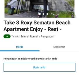 Take 3 Roxy Sematan Beach Apartment, hotel u gradu Siburan