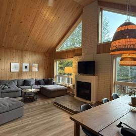 Le Nørda sur la rivière Vallée Bras du Nord, hotel v destinaci Saint-Raymond