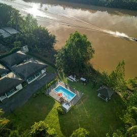 Suan Son Villa Koh Sa Nher สวนสนธิ์วิลล่า เกาะเสนอ SHA: Suratthani şehrinde bir otel