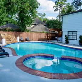 Houston poolside vacation home, Hotel in Houston