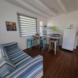 Viesnīca Casa Árbol lodge, Cabañas pilsētā Papudo