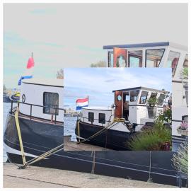 B&B Teddy "Prachtig authentiek woonschip uit 1912, 15 minuten van Amsterdam"