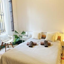 2-Habitación con Baño privado 1 cama de matrimonio