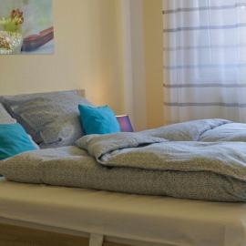 Inselblume 38 - Zentrale Ferienwohnung in Burg mit Garten