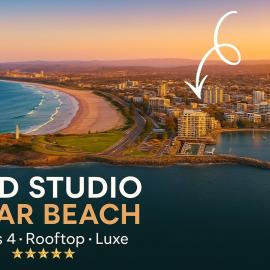 CBD Studio - Sleeps 4 - Rooftop Courtyard - Views