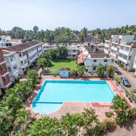 Ground Floor Studio With S Pool 3 Min Ride To Benaulim Beach