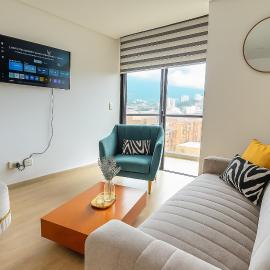 Moderno y amplio apartamento cerca a centros comerciales