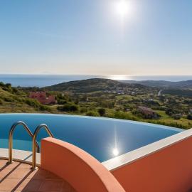Villa Malia, Eco-Chic, Tranquility, Sea Views & Luxury Cycladic Island Escape