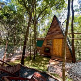 chalé borboletário, hotel a Brumadinho