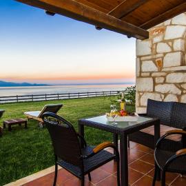 Kavos Psarou Villas, hotel a Amoudi