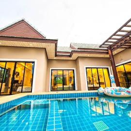 Pran Suk Pool Villa pranburi, hotel v mestu Ban Pak Nam Pran