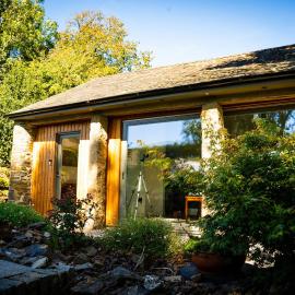 Cosy Rural Barn with Private Garden & Forest - The Cart Barn, hotel u gradu Tavistok