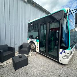 BUS aménagé pour un séjour insolite en famille