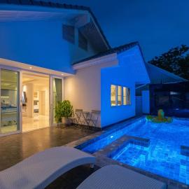 Villa 129 Wongamat, 4BR, 300m from BEACH