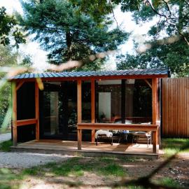 Viesnīca Forest Cabin in the woods pilsētā Holtena