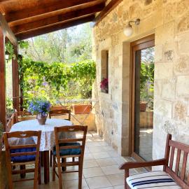 Apartment in natural stone house