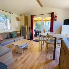 Carnac - Mobil Home - 5 pers - 2 ch - Camping Moulin de Kermaux 4* - Piscine