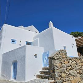 Stylish Traditional Village Stone House with Garden - Mykonos