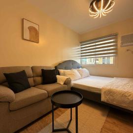 Urban Oasis Cozy Studio at Berkeley Suites South Forbes Nuvali