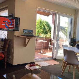 Helles Apartment mit Balkon in ruhiger Lage