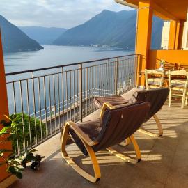 Bella casa con vista panoramica