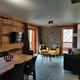 Appartement cosy à Saint-Martin-de-Belleville avec vue et confort haut de gamme - FR-1-461-23