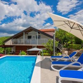 Family friendly house with a swimming pool Grab, Zagora - 15208, hotel a Trilj