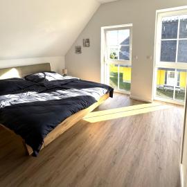 Ferienwohnung Kajüte 2 - nah am Hafen, mit Balkon
