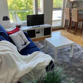 Beautiful studio with sauna, balcony