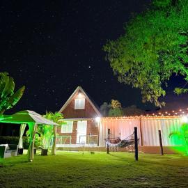 Viesnīca Cabaña Show Piscina Lagoa - Camping Carrion pilsētā Itu
