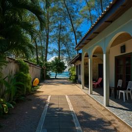 Pakmeng Beach Resort, hotell sihtkohas Pak Meng