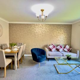 Stylish City Apartment with Free Parking near Town, מלון בגלאזגו