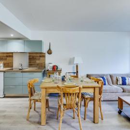 Appartement 6 personnes, 2 chambres, balcon, parking couvert, proche pistes - FR-1-404-180