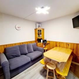 Appartement au rez chaussée au pied des piste de ski