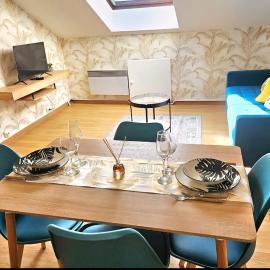 Appartement cosy avec bureau 35m2 au 2e étage